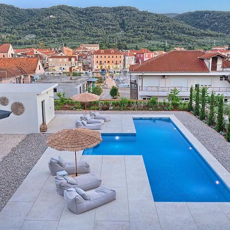 Hvar Luxury Villa And Pool With View In Heart Of Stari Grad Stari Grad  Exterior foto