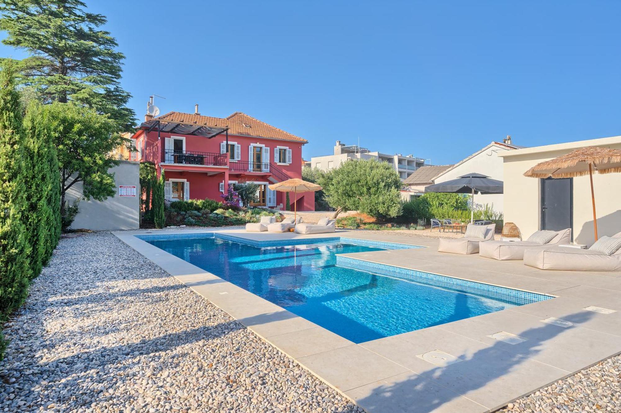 Hvar Luxury Villa And Pool With View In Heart Of Stari Grad Stari Grad  Exterior foto